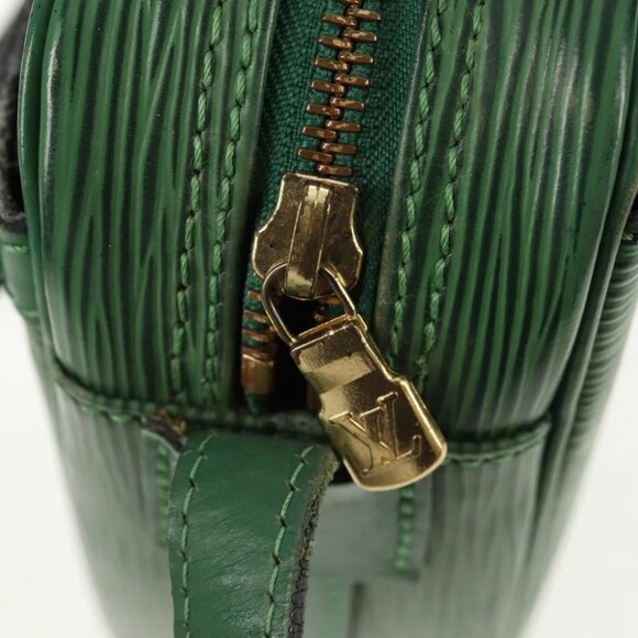 LOUIS VUITTON Epi Jeune Fille MM Shoulder Bag Green